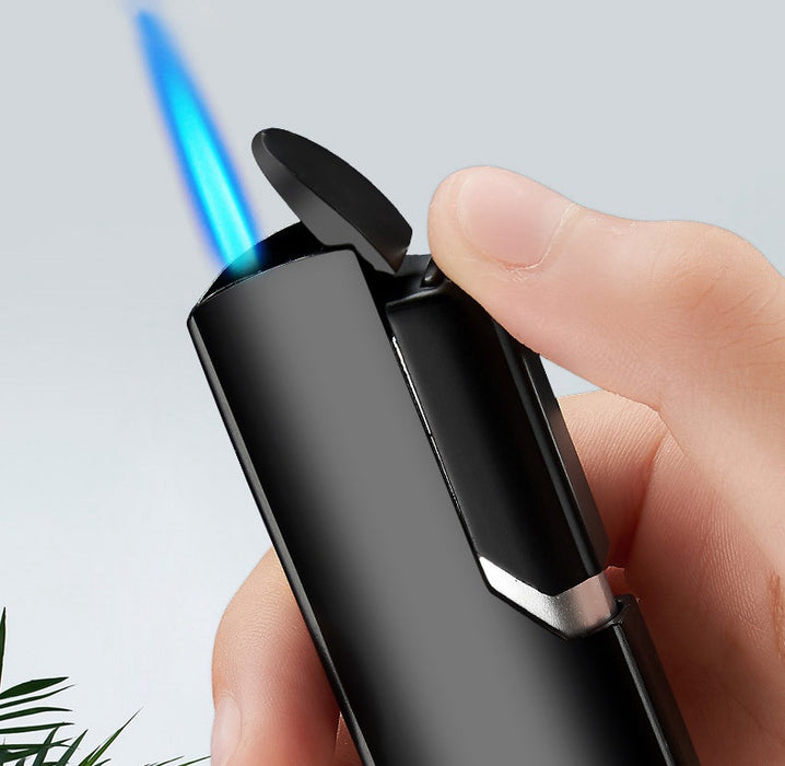 2022 Cigarette Lighter Metal Lighter Torch Windproof Lighter Jet Lighter  Butane Lighters For Sale   Gas Lighter| POPOTR™