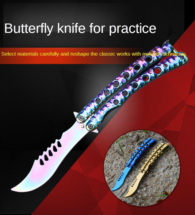 2022 Practice Butterfly Knife Hunting Knife | POPOTR™