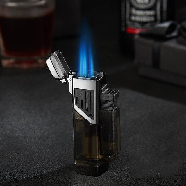 2022 Spray Gun Cigarette Lighter Torch Windproof Lighter Jet Lighter  Butane Lighters For Sale   Gas Lighter | POPOTR™
