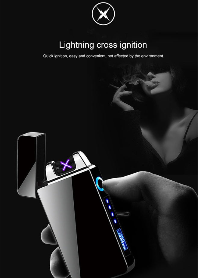 2025 Cigarette Lighter Windproof Lighter USB Lighter Rechargeable Lighter Electric Lighters Arc Lighters For Sale | POPOTR™