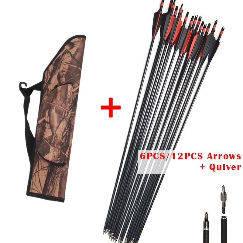 2025 Recurve crossbow Pistol Crossbow Broadheads Crossbow Expert 5e With 12pcs Arrows & 1pcs Arrow Bag| POPOTR™