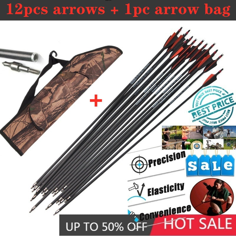 2025 Recurve crossbow Pistol Crossbow Broadheads Crossbow Expert 5e With 12pcs Arrows & 1pcs Arrow Bag| POPOTR™