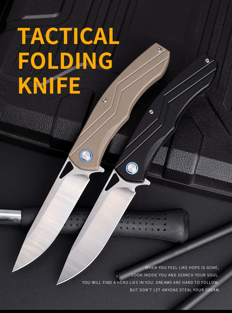 2022 Survival Knife Folding Knife Hunting Knife Fruit Knife| POPOTR™