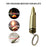 2022 Cigarette Lighter Keychain Lighter Bullet Lighter Safety Lighter  Oil Light | POPOTR™