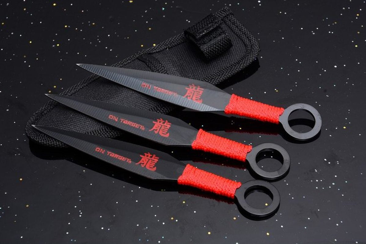 2025 Pop Dart Set Knife Blade Ninja Throwing Knife Set Kunai Knives Tactical Knife Dragon Knife Darts | POPOTR™