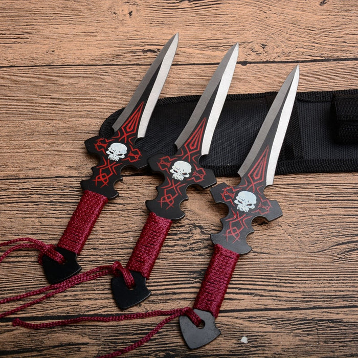 2022 Pop Dart Set Kunai Knives Hunting Knife Ninja Throwing Knife Set Tactical Knife | POPOTR™