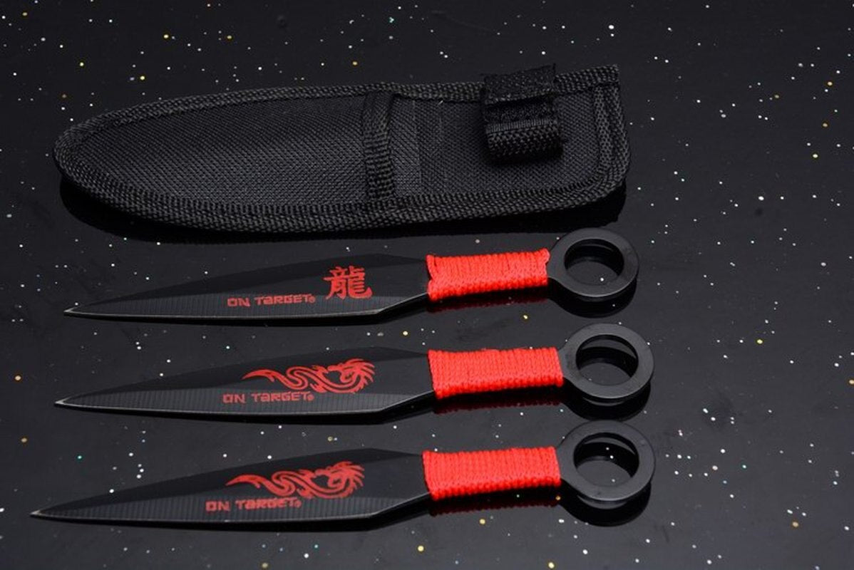 2025 Pop Dart Set Knife Blade Ninja Throwing Knife Set Kunai Knives Tactical Knife Dragon Knife Darts | POPOTR™