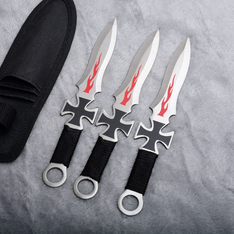 2025 Pop Dart Set Kunai Knives Hunting Knife Ninja Throwing Knife Set Tactical Knife Sword Umbrella | POPOTR™