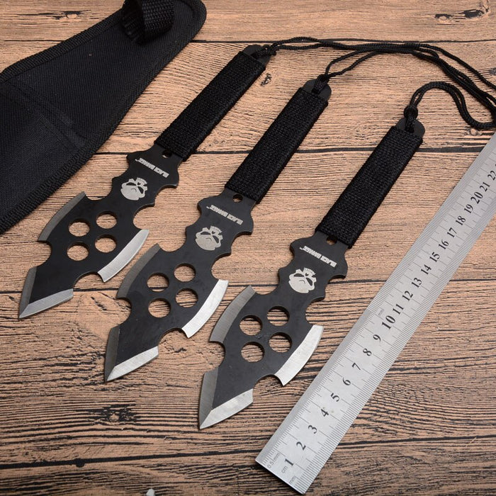 2022 Skull Knife Pop Dart Set Kunai Knives  Ninja Throwing Knife Set Tactical Knife Darts  | POPOTR™