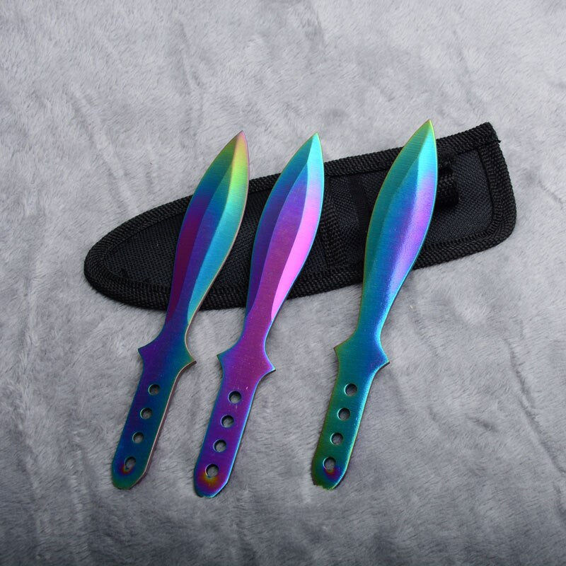 2025 Pop Dart Set Kunai Knives Titanium Knife Darts   Hunting Knife Ninja Throwing Knife Set Tactical Knife   | POPOTR™