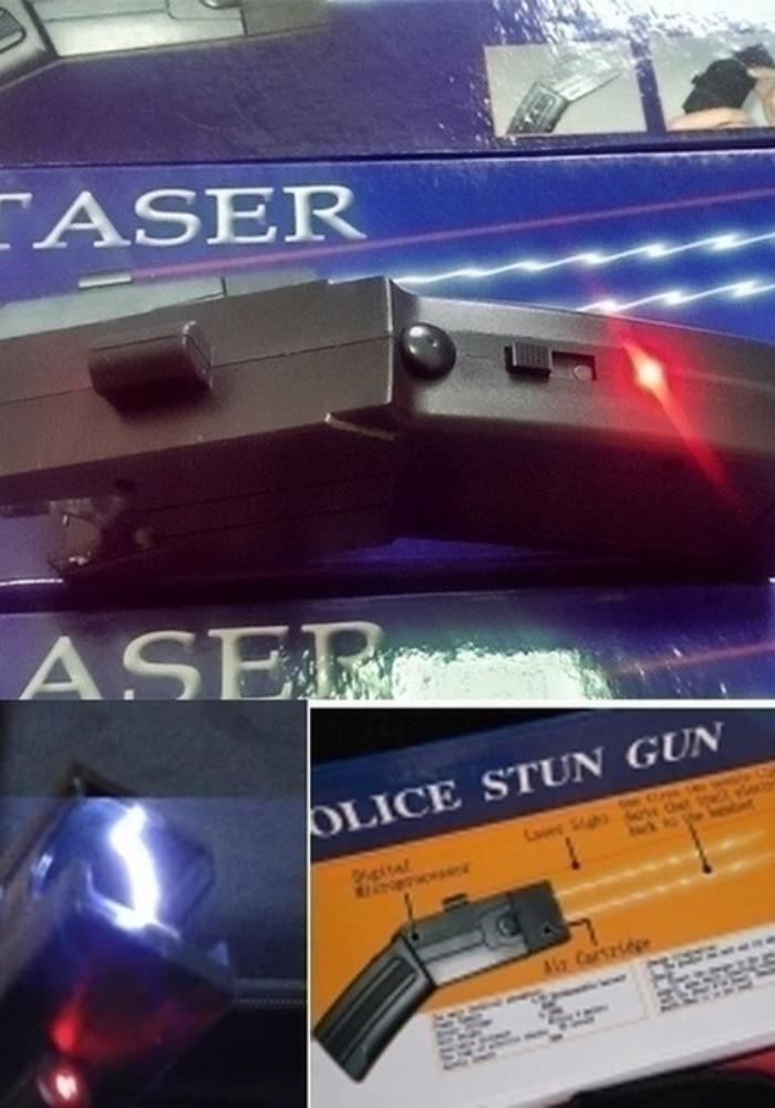 2025 Best Stun Gun VS Taser Tactical Flashlight Stun Gun for sale Portable Gun Safe  Survival Camp | POPOTR™