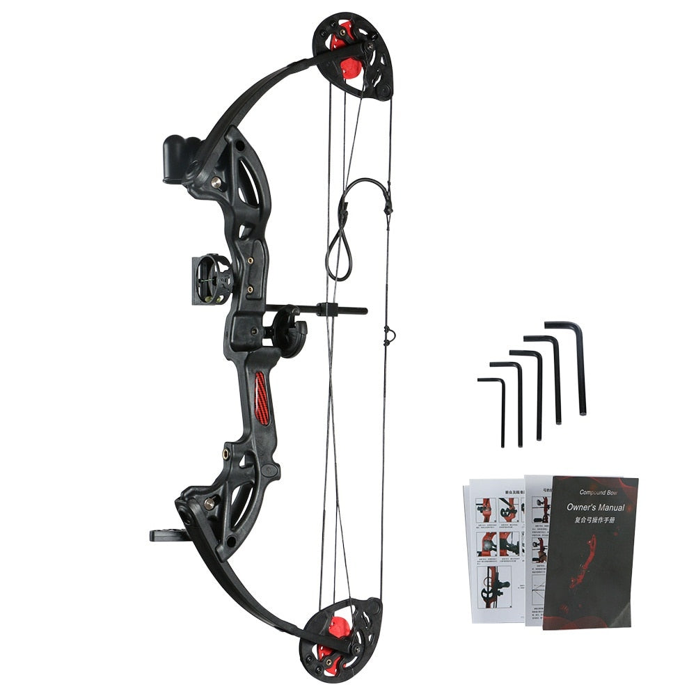 Shooting sports outdoor recreational bow Youth compound bow ABS pulley bow set