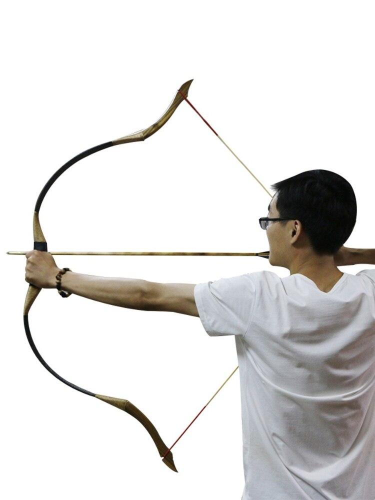 2022 50lbs Recurve Bow and Arrows English Longbow 5e Hunting Bow| POPOTR™