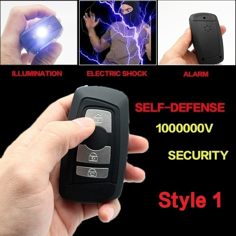 2025 20 Style High Voltage Stun Gun Tactical Flashlight Stun Gun for sale Volts Self-defense Weapons For Women Survival Camp | POPOTR™