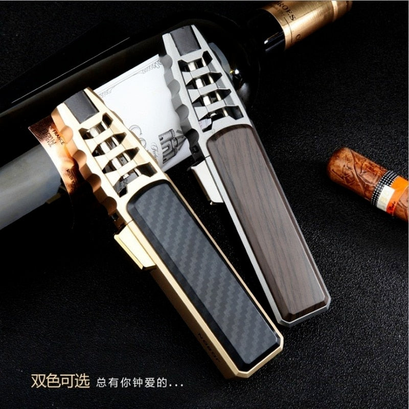 2025 Spray Gun Cool Lighters For Sale  Cigarette Lighter Flint Lighter Fire lighterWindproof Lighter Jet Lighter  Best Cigar Lighter | POPOTR™