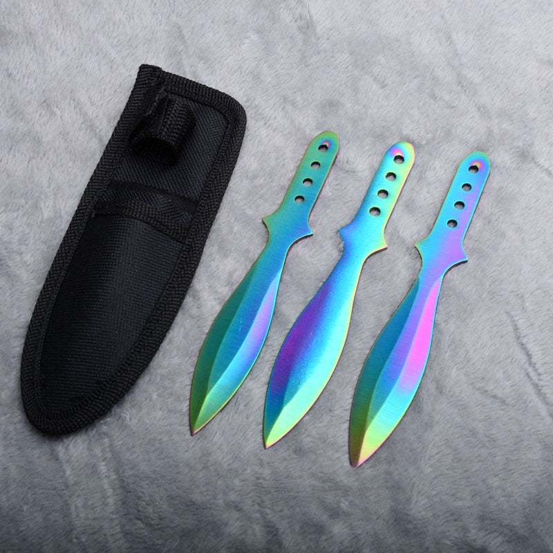 2025 Pop Dart Set Kunai Knives Titanium Knife Darts   Hunting Knife Ninja Throwing Knife Set Tactical Knife   | POPOTR™