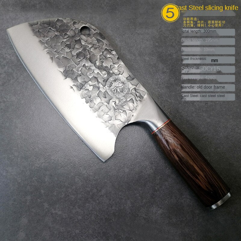 2025 Best Kitchen Knife Chefs Knife Fish Slicing Knife Forge | POPOTR™