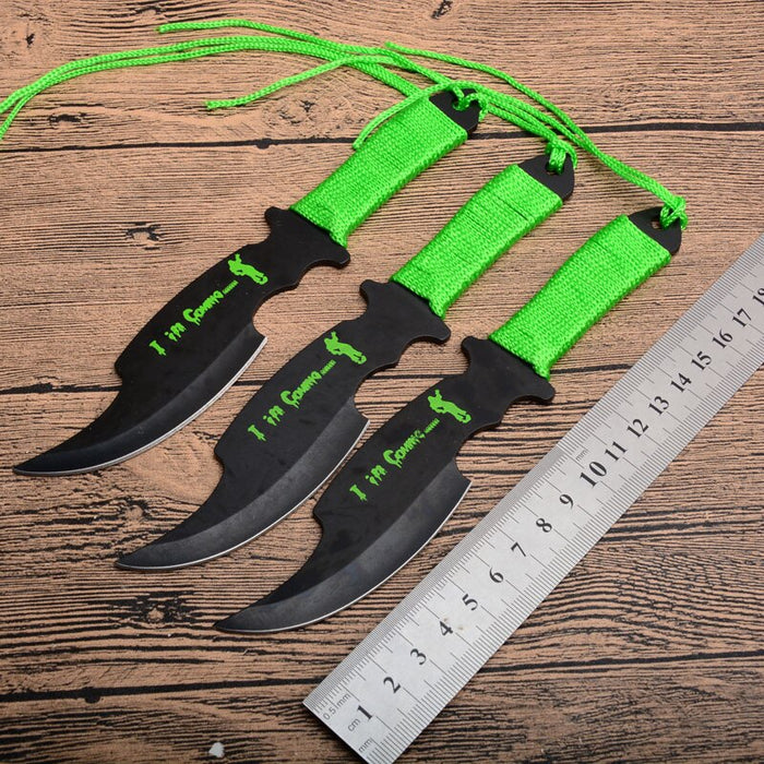 2022 Pop Dart Set Kunai Knives  Ninja Throwing Knife Set Tactical Knife Hunting Knife Darts Fork Knife  | POPOTR™
