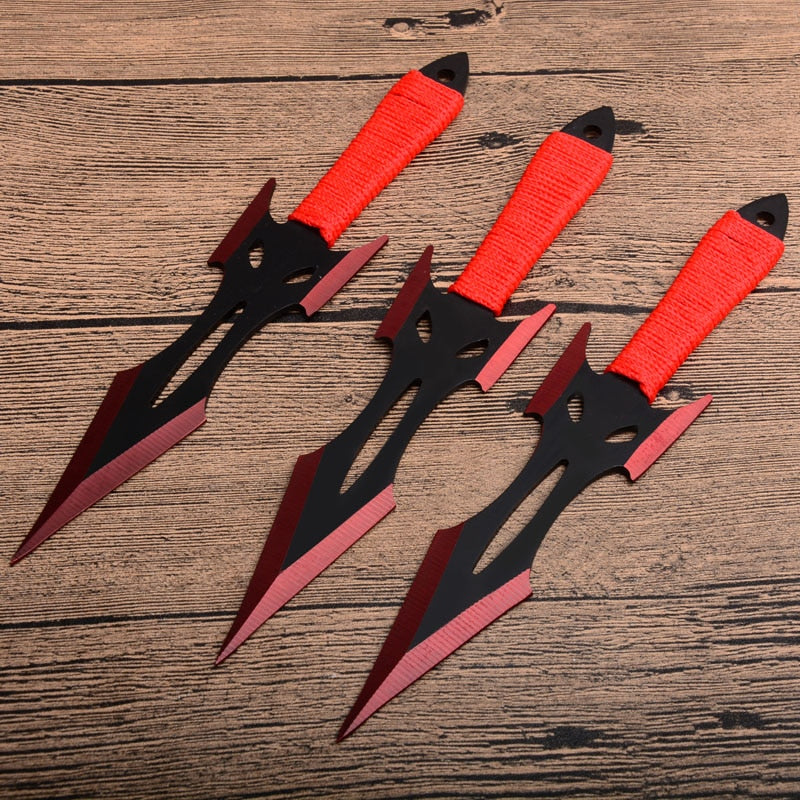 2025 Pop Dart Set Tactical Knife Kunai Knives Hunting Knife Ninja Throwing Knife Set  | POPOTR™