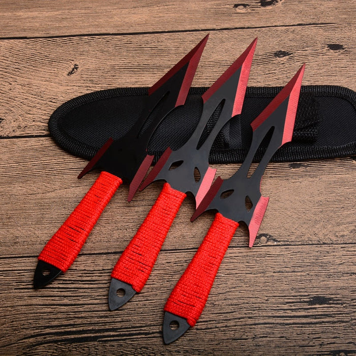2022 Pop Dart Set Tactical Knife Kunai Knives Hunting Knife Ninja Throwing Knife Set  | POPOTR™