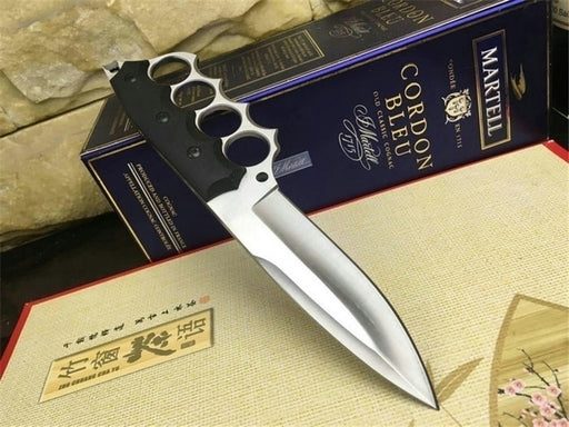 2022 10.63 inch Ring Knife Hunting Knife Knuckle Knife Multifunction Knife| POPOTR™