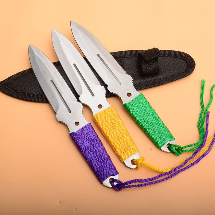 2022 Pop Dart Set Knife Blade Ninja Throwing Knife Set Kunai Knives Tactical Knife  | POPOTR™