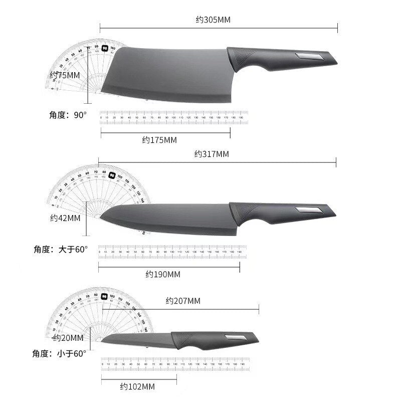 2025 Best Kitchen Knife Set Chefs Knife Fish Stainless Steel Knife Set Fruit Knife For Sale| POPOTR™