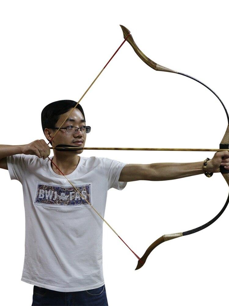 2025 50lbs Recurve Bow and Arrows English Longbow 5e Archery Equipment Hunting Bow| POPOTR™