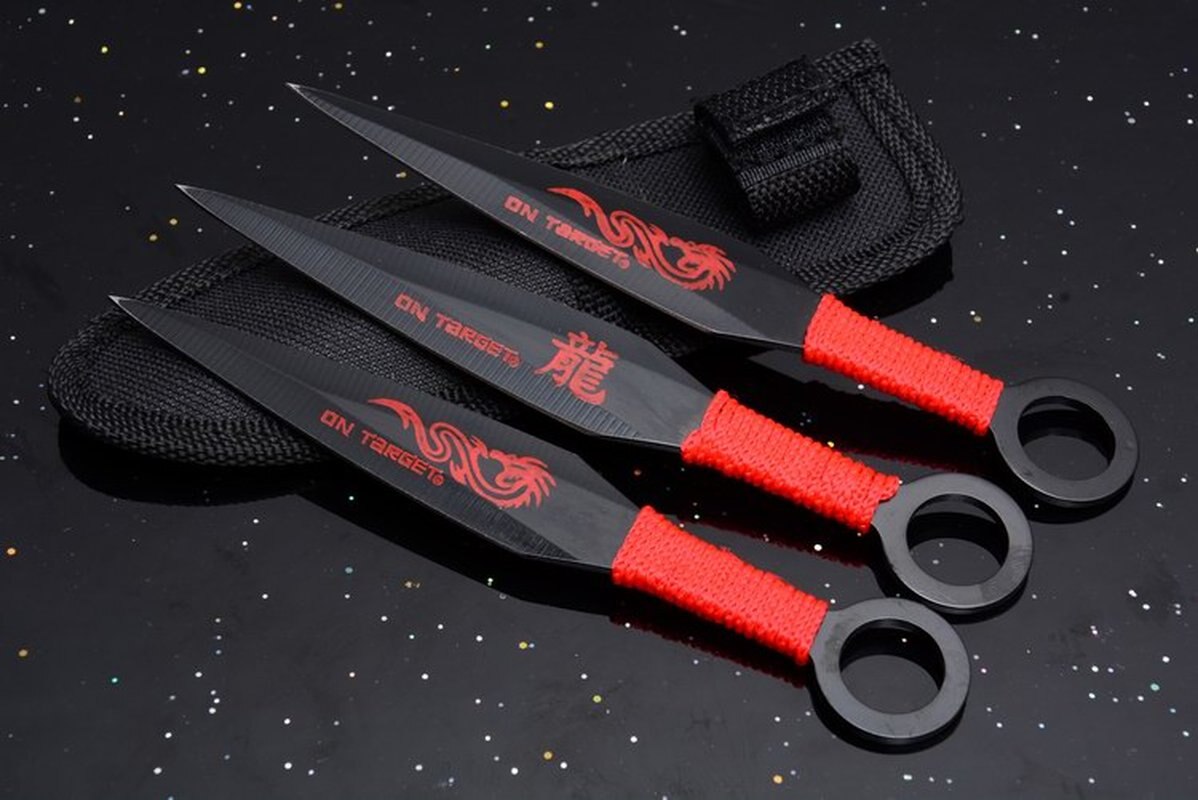 2025 Pop Dart Set Knife Blade Ninja Throwing Knife Set Kunai Knives Tactical Knife Dragon Knife Darts | POPOTR™