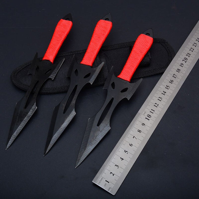 2022 Pop Dart Set Kunai Knives  Ninja Throwing Knife Set Tactical Knife Fox And The Knife  | POPOTR™
