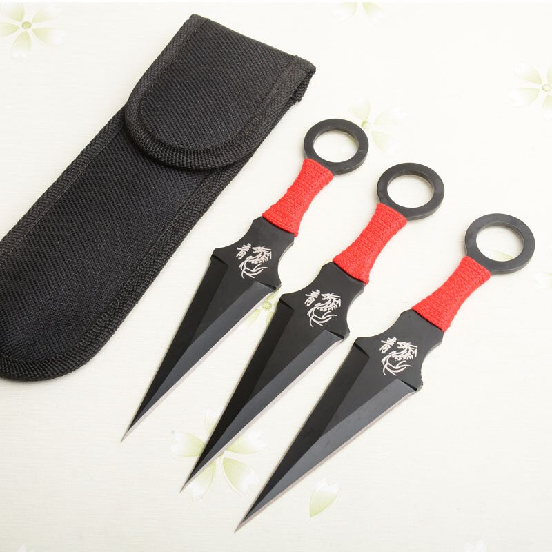 2025 Pop Dart Set Knife Blade Ninja Throwing Knife Set Kunai Knives Tactical Knife Dragon Knife | POPOTR™