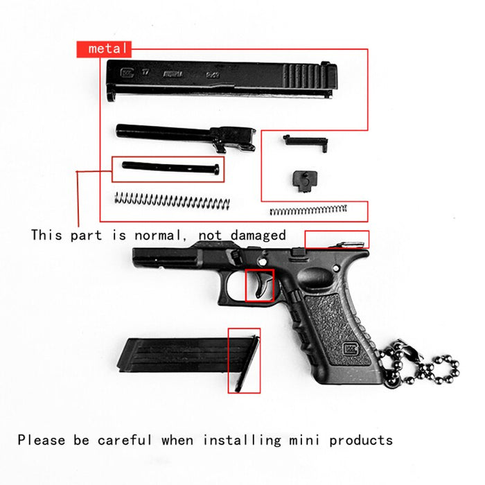 2022 G17 Pistol BB Gun Pistol vs Handgun Mini Pistols Metal Miniatures Toy Guns Pistols| POPOTR™