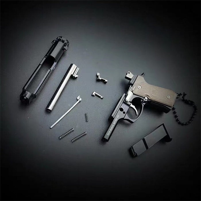 2022 Mini Pistols BB Gun Pistol Keychain Metal Miniatures	 Toy Guns Pistols Crafts| POPOTR™