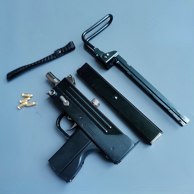 2025 M10 Mini Pistols Metal Miniatures Gun Shoots Submachine Gun Toy Guns Pistols| POPOTR™