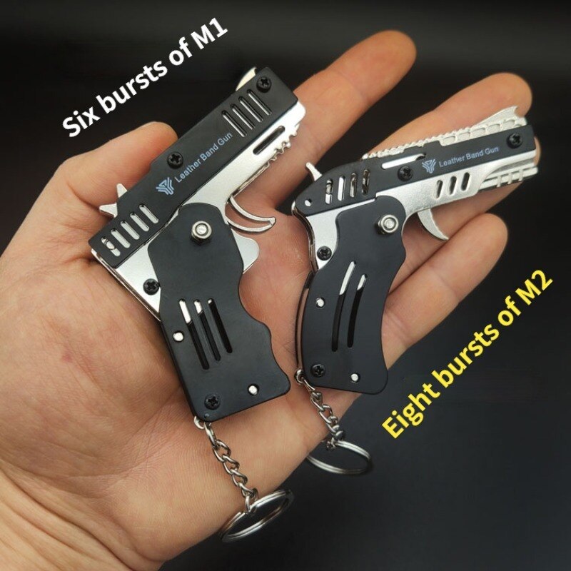 2025 10PCS Mini Pistols BB Gun Pistol Keychain Metal Miniatures Toy Guns Pistols| POPOTR™