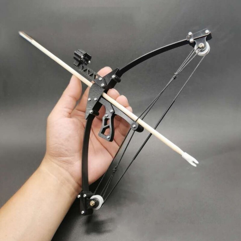 Outdoor Mini Compound Bow With Pulley Portable Detachable Powerful Aiming Shooting Target Archery Sports Toys Bow And Arrow Set