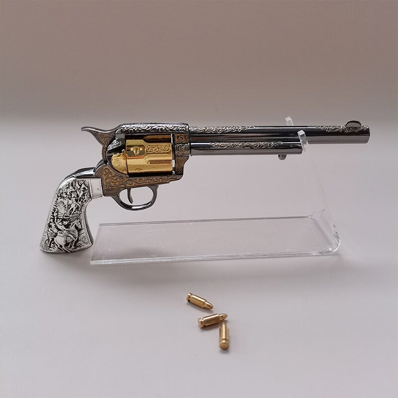 2025 M1873 Revolver Gun Mini Pistols BB Gun Pistol Metal Miniatures	 Toy Guns Pistols| POPOTR™