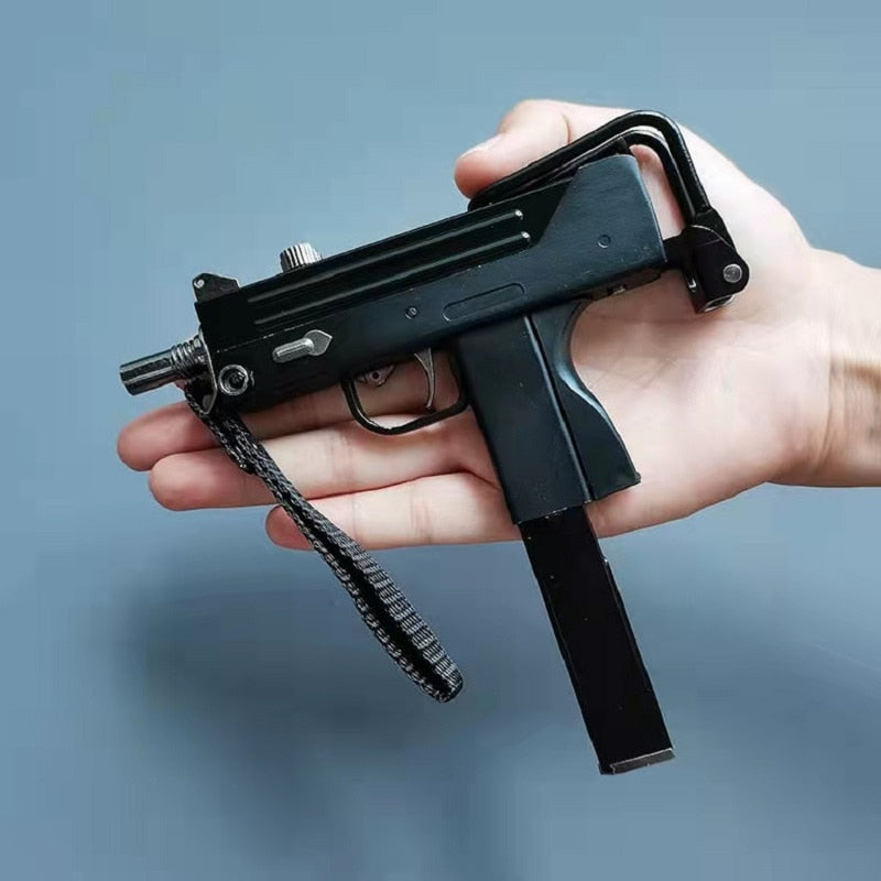 2025 M10 Mini Pistols Metal Miniatures Gun Shoots Submachine Gun Toy Guns Pistols| POPOTR™