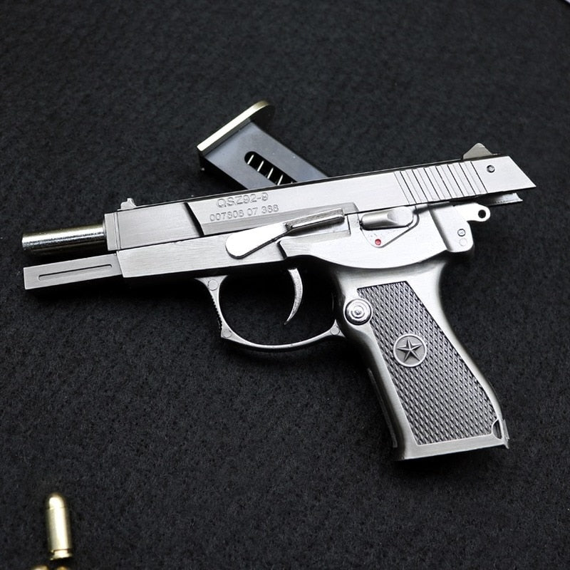 2025 Mini Pistols BB Gun Pistol Keychain Toy Guns Pistols Metal Miniatures | POPOTR™