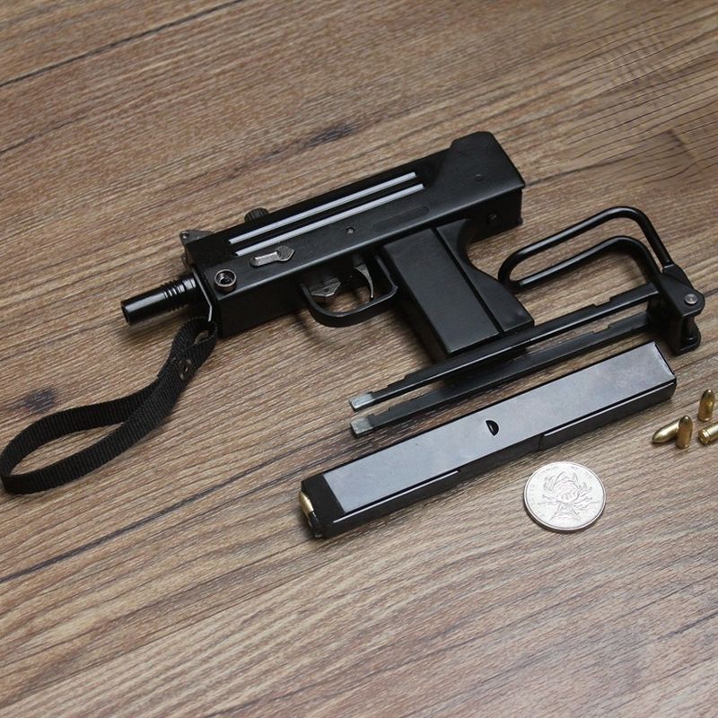 2025 M10 Mini Pistols Metal Miniatures Gun Shoots Submachine Gun Toy Guns Pistols| POPOTR™