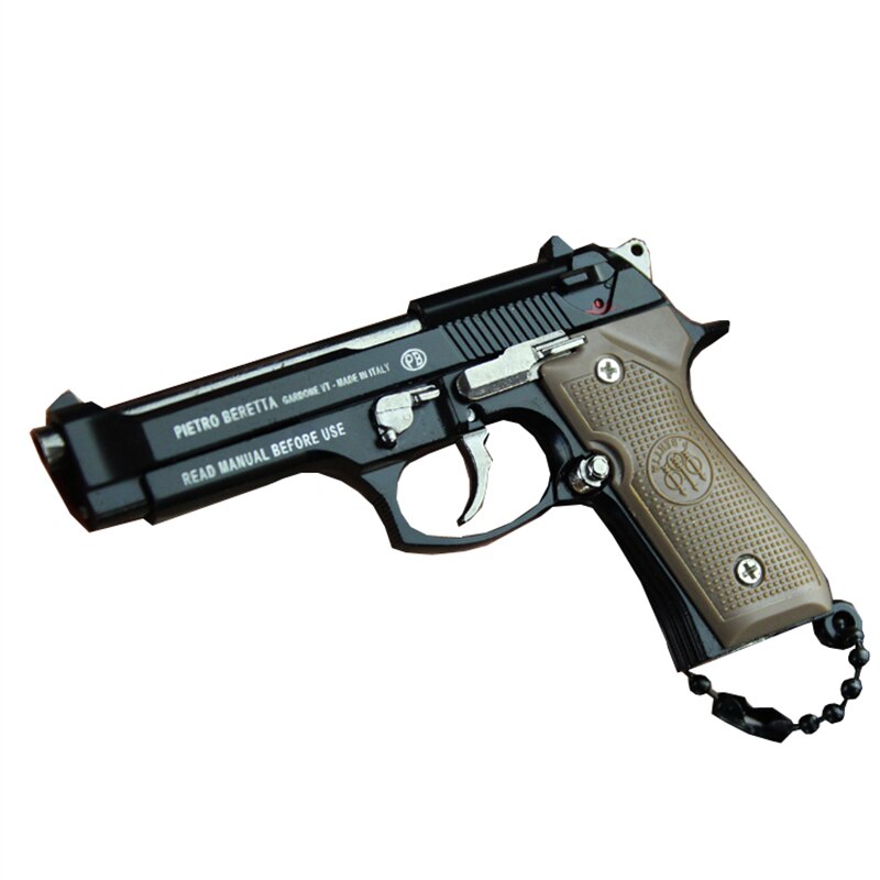 2025 Mini Pistols BB Gun Pistol Keychain Metal Miniatures	 Toy Guns Pistols Crafts| POPOTR™