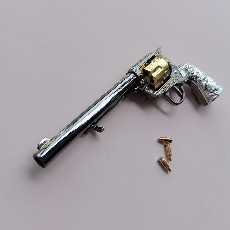 2025 M1873 Revolver Gun Mini Pistols BB Gun Pistol Metal Miniatures	 Toy Guns Pistols| POPOTR™