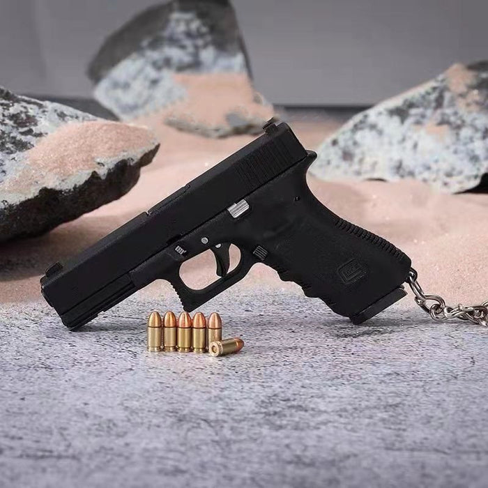 2022 Glock 17 Mini Pistols BB Gun Pistol vs Handgun Metal Miniatures Toy Guns Pistols| POPOTR™