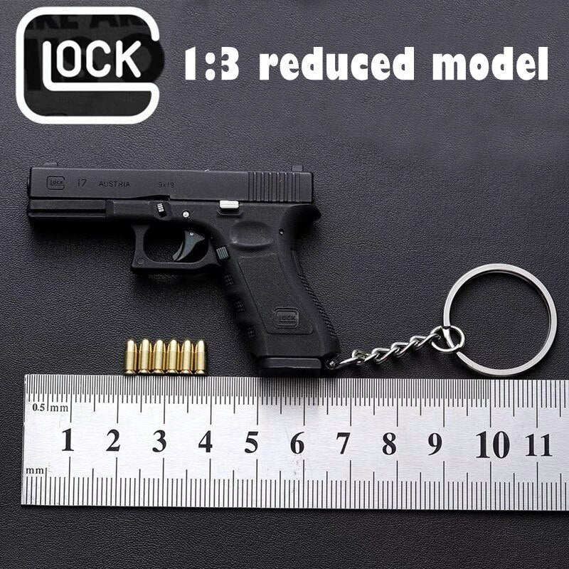 2025 Glock 17 Mini Pistols BB Gun Pistol vs Handgun Metal Miniatures Toy Guns Pistols| POPOTR™