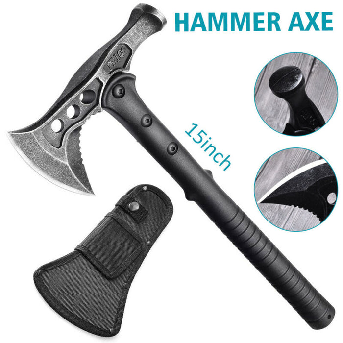 Survival Camping Foldable Tactical Multi Tool Kit Emergency Gear Outdoor Tourist Portable Tomahawk Wild Hatchet AX